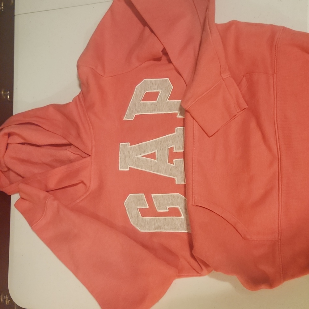 Gap Girl's Hoodie, Size XL. Pink/Gray